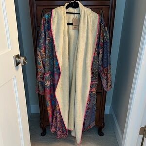 NATURAL LIFE Colorful Open Front Cardigan